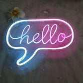 Hello Neon Sign